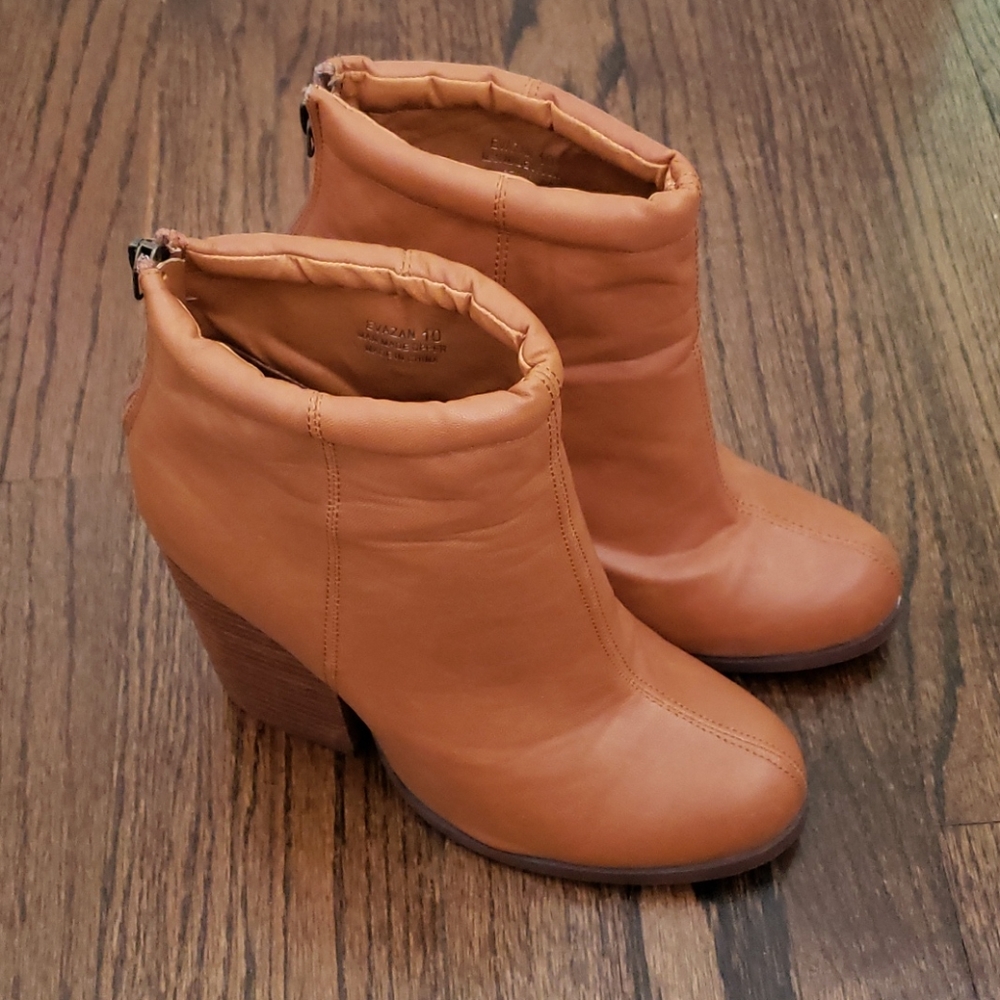 N.Y.L.A. Faux Leather Booties